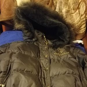Baby Phat bomber puffer jacket